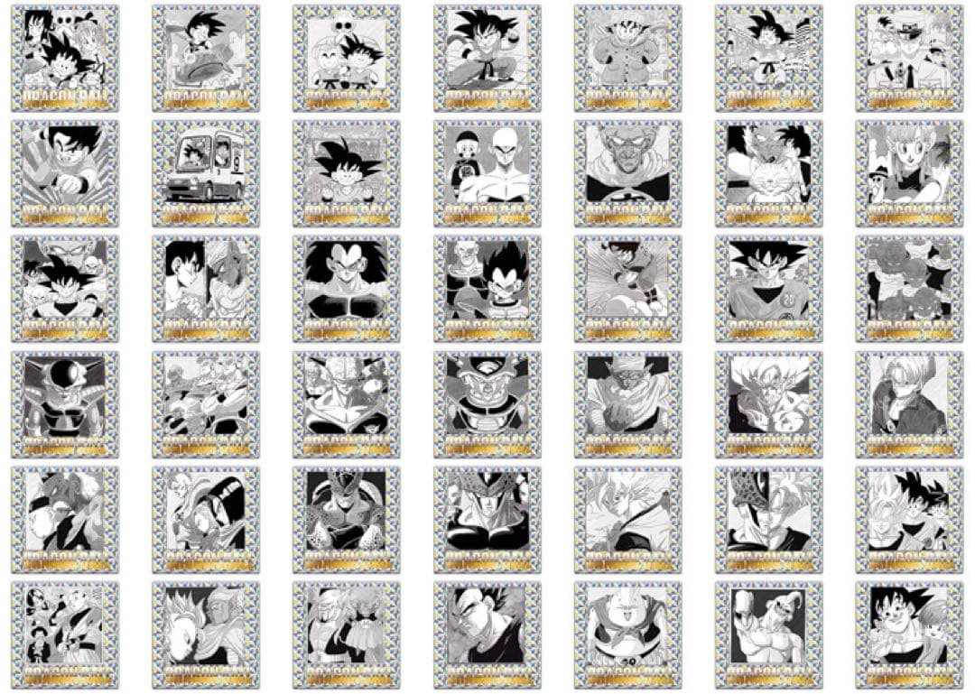 ドラゴンボール ウエハース シール 40周年記念 全42種 フルコンプ