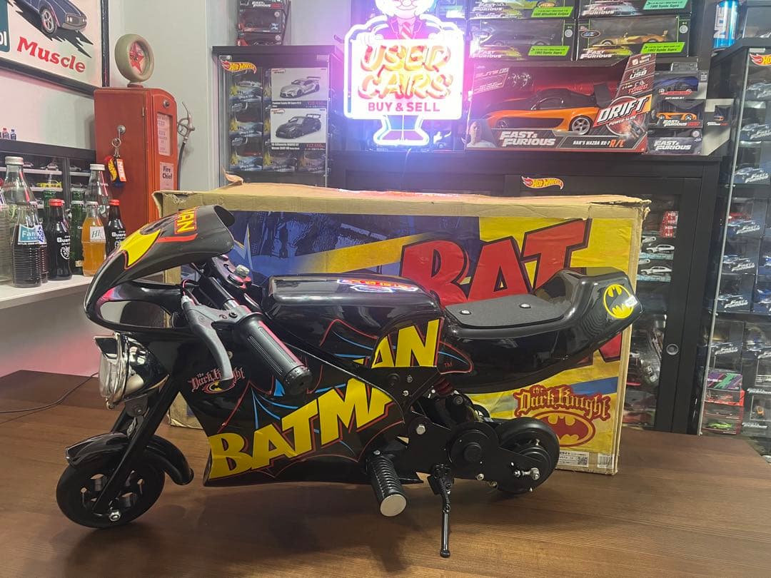 【ジャンク】バットマン 電動バイク