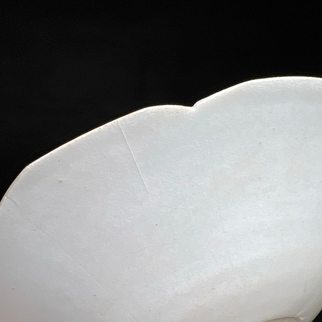 中国宋時代　青白磁薄手皿　幅約12.8㎝　東Y7-1226☆2Fタカサ