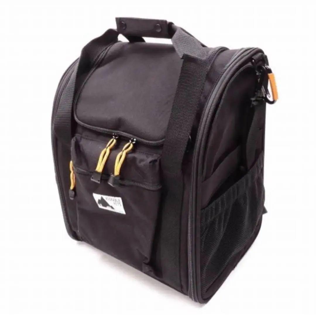 アドラブルペッツ 犬用キャリーリュック CORDURA 黒 自転車OK