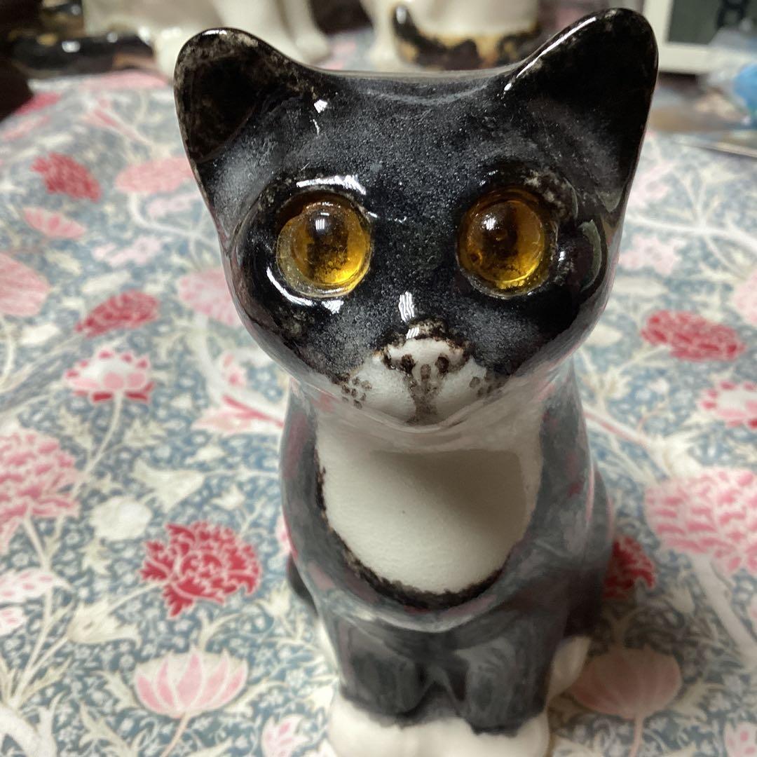 ウィンスタンレイキャット、ケンジントンキャット、お茶目なサイズ1、黒白の貴重な子