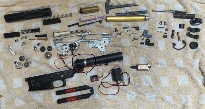 東京マルイ　次世代 電動ガン HK417 スナイパー仕様　新品カスタムパーツあり