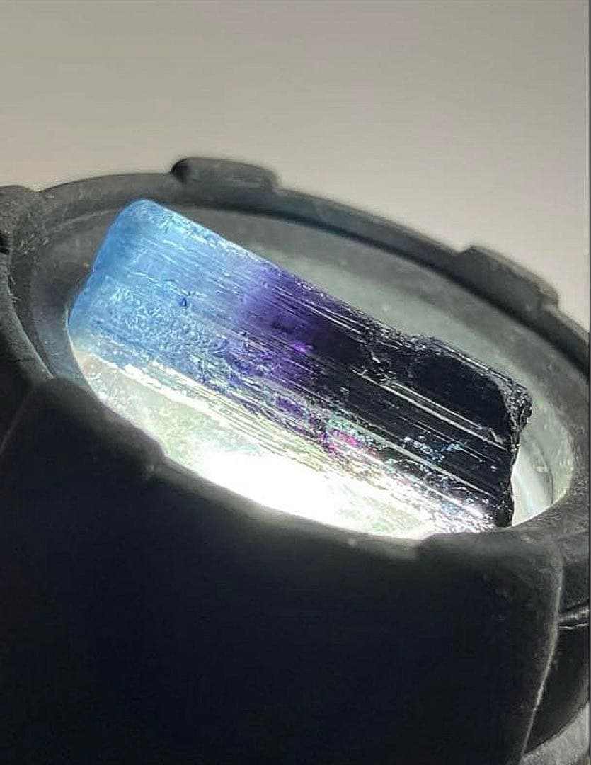 トルマリン エルバイト 鉱物標本 原石 2個セット ルース