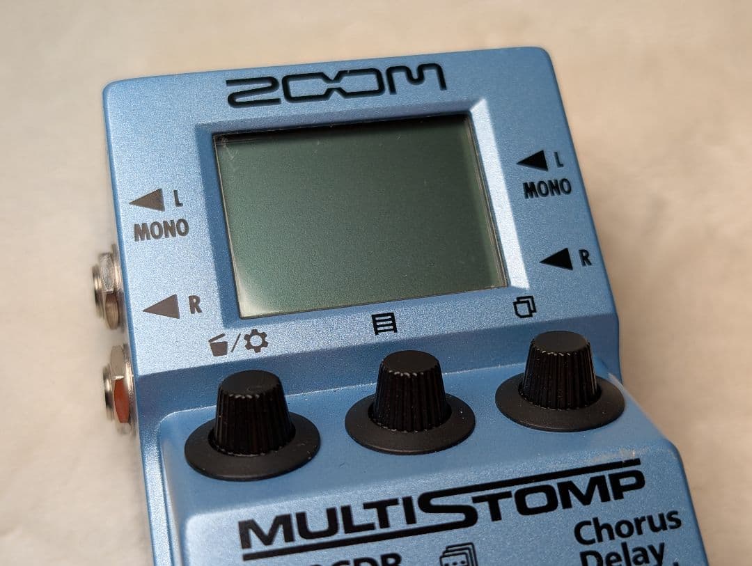 【美品USED】ZOOM MS-70CDR ギターエフェクター