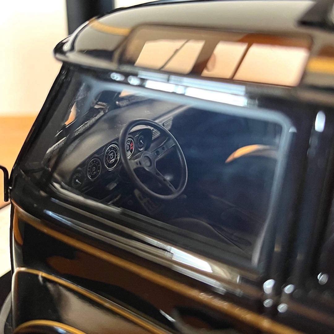 PYOMAROさま専用1/18 フォルクスワーゲン バス JPSカラー