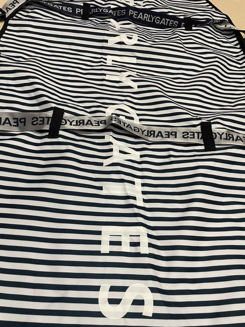 PEARLY GATES パーリーゲイツ ボーダー柄 トラベルカバー