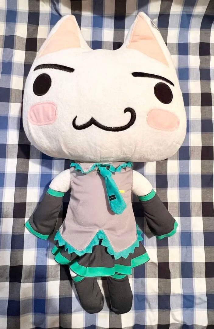 トロ　初音ミクコスプレ　コスプレニャ！ビッグぬいぐるみ