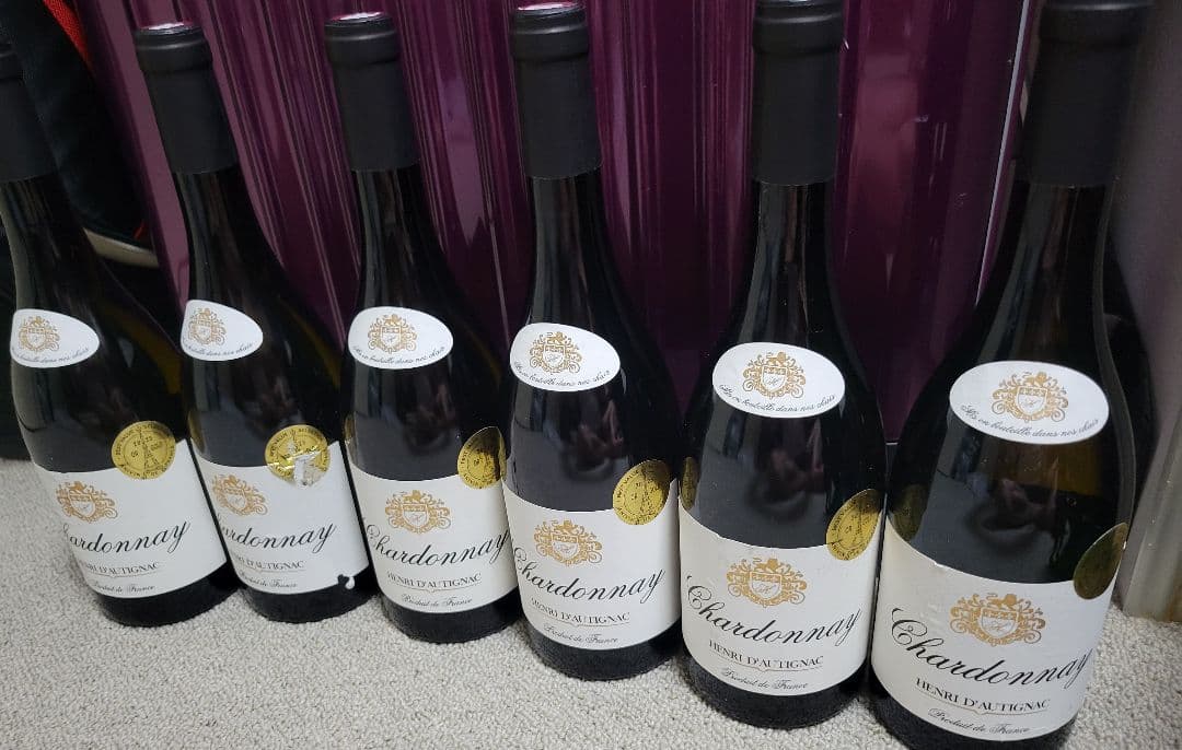 値下げ中ー!【アンリ.ドーティニヤック.シャルドネ樽熟】(750ml)×6本