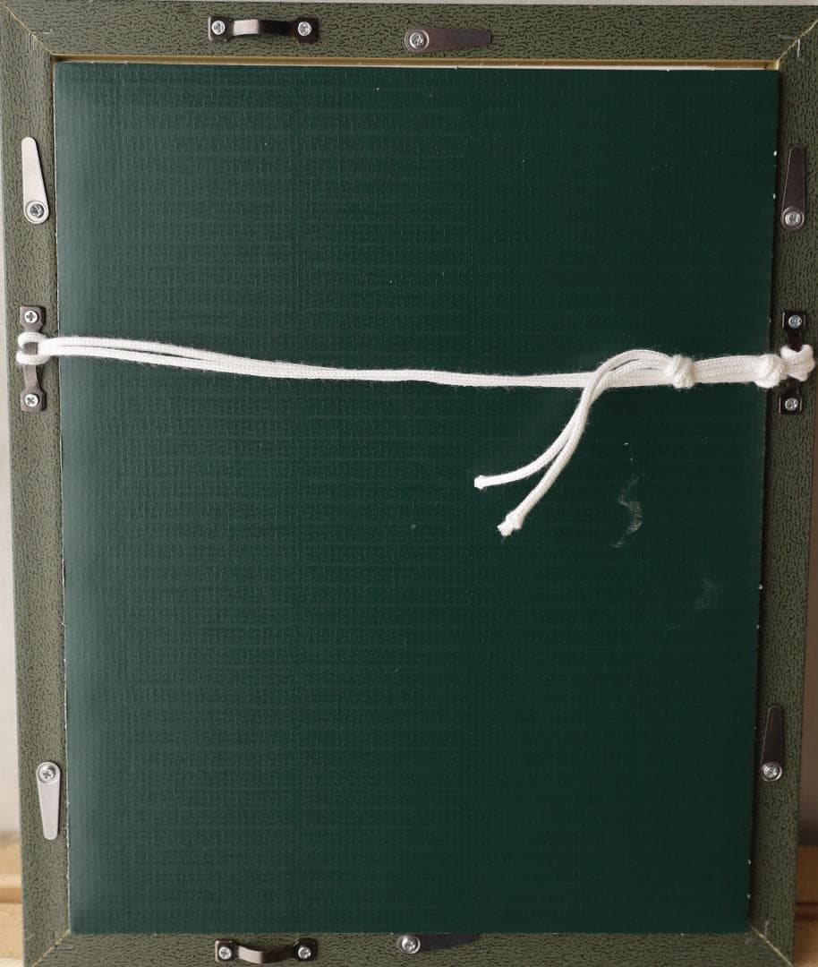 『おこぼの鈴の音』　　　※京都の舞妓。　手描き1点物。（水彩防カビ保護ワニス済）