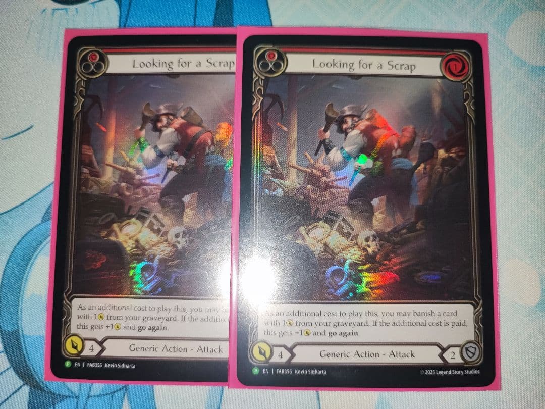 Flesh and Blood Looking for a Scrap プロモ