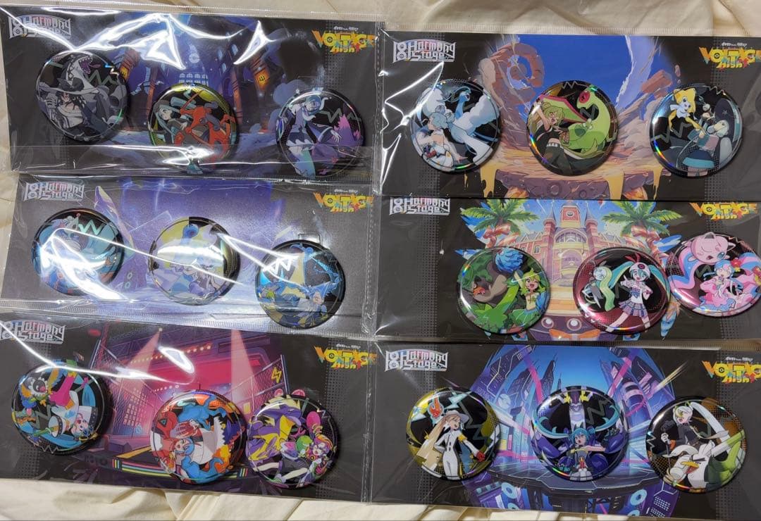 【全6種】ポケミク 18 Harmony Stage 缶バッジ コンプセット