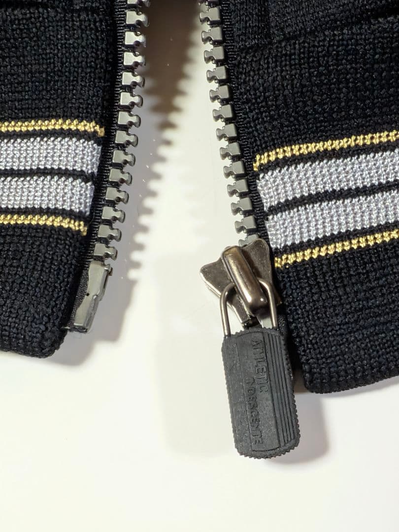 80s デサント 阪神タイガース　ジャージ トラックジャケット O ブラック 黒