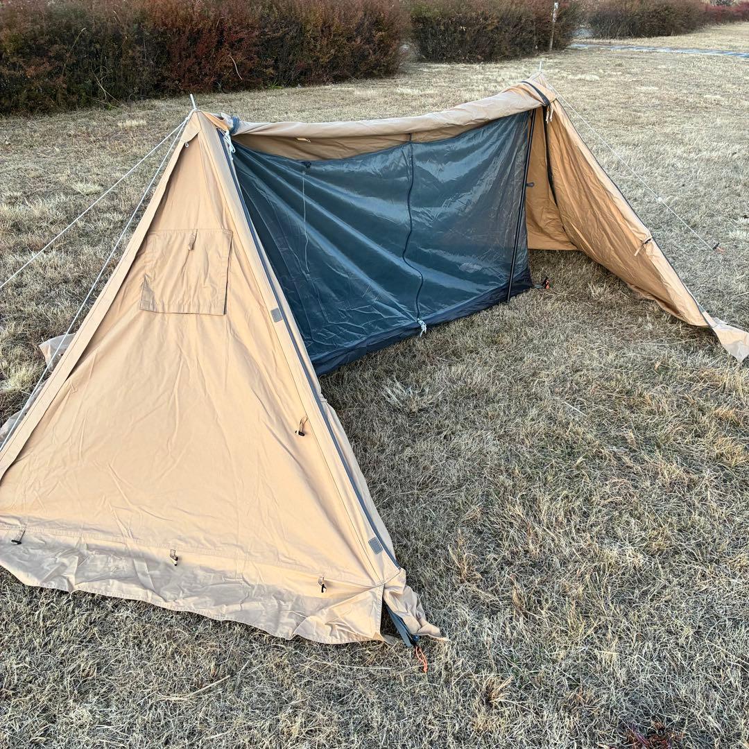 バンドック ソロベースex BDK-79EX TC 難燃素材　パップテント