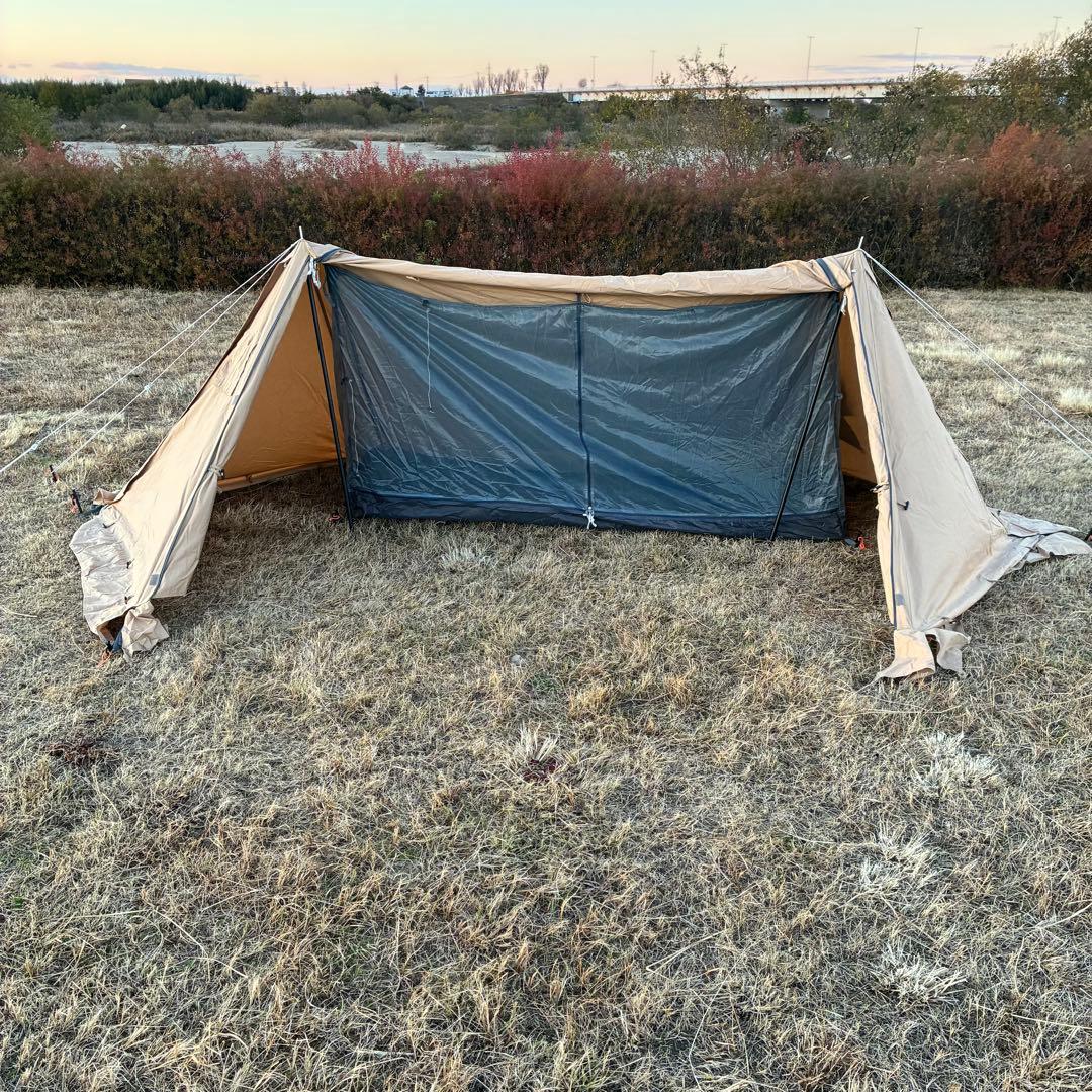 バンドック ソロベースex BDK-79EX TC 難燃素材　パップテント