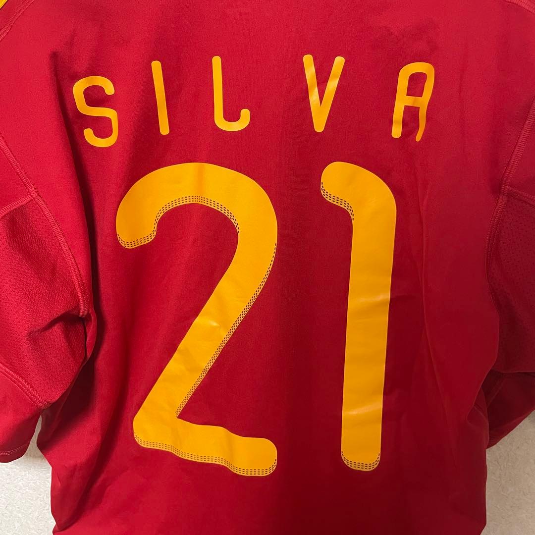 【正規品】スペイン代表 2010W杯優勝 ダビド・シルバ21 海外L