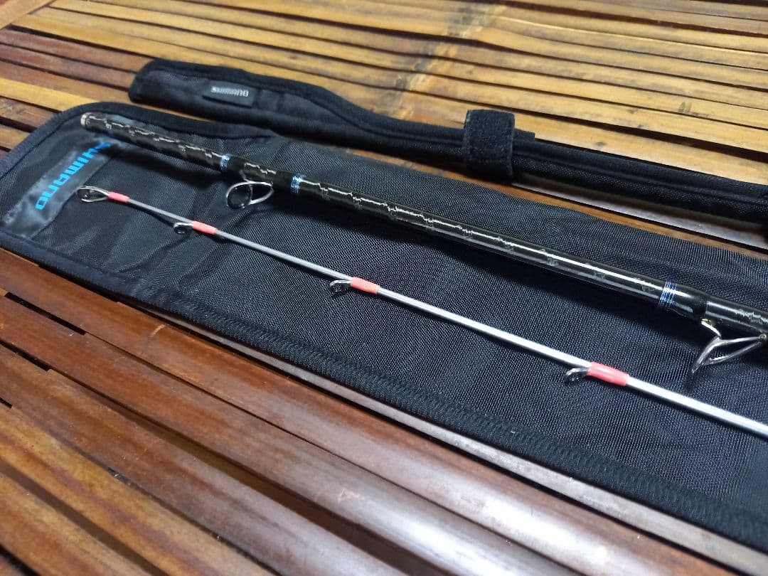 【送料無料】シマノ 18 海明 30-240 竿袋 ティップガード 付き