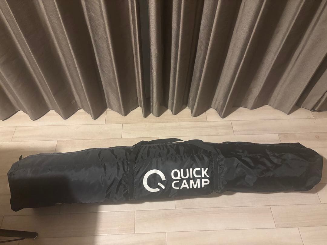 【値下げ】90秒設営 QUICKCAMPワンタッチスクリーンタープ3×3m