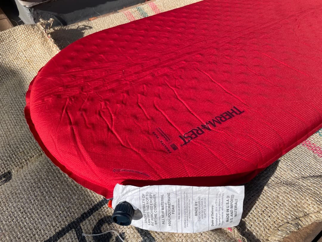 【美品】THERMAREST(サーマレスト) スリーピングマット