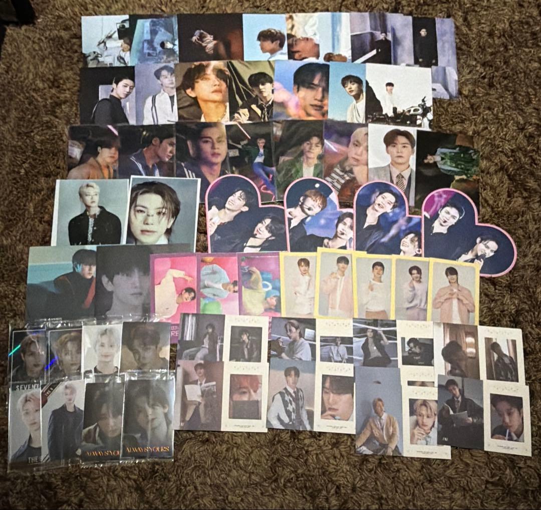 SEVENTEEN 　公式　特典　グッズ　トレカ　全メンバー　1000点以上