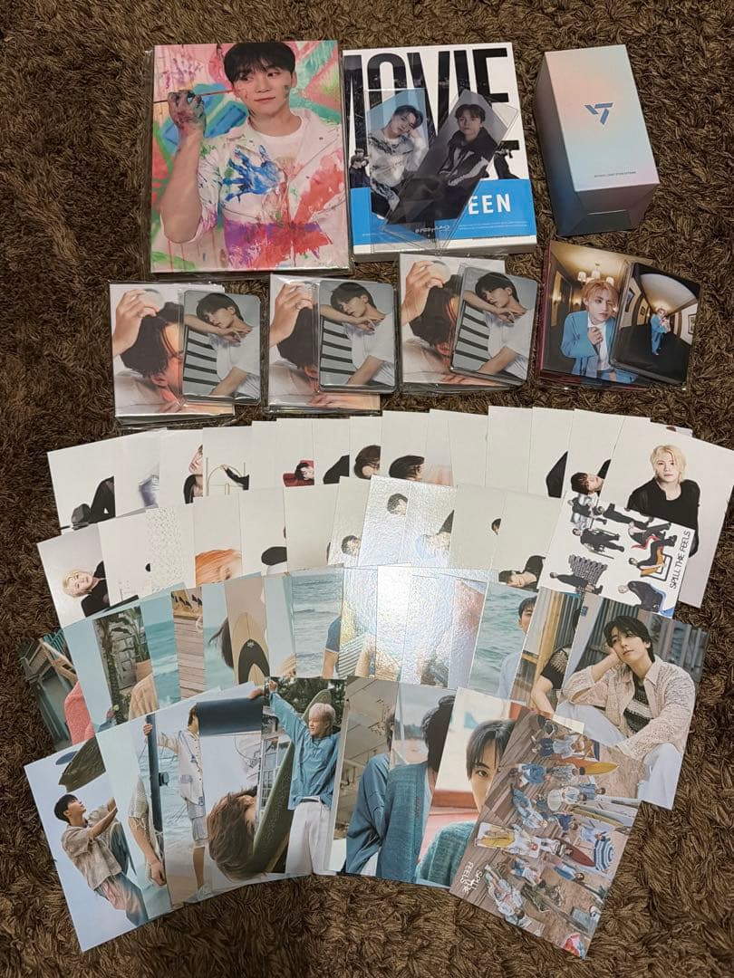 SEVENTEEN 　公式　特典　グッズ　トレカ　全メンバー　1000点以上