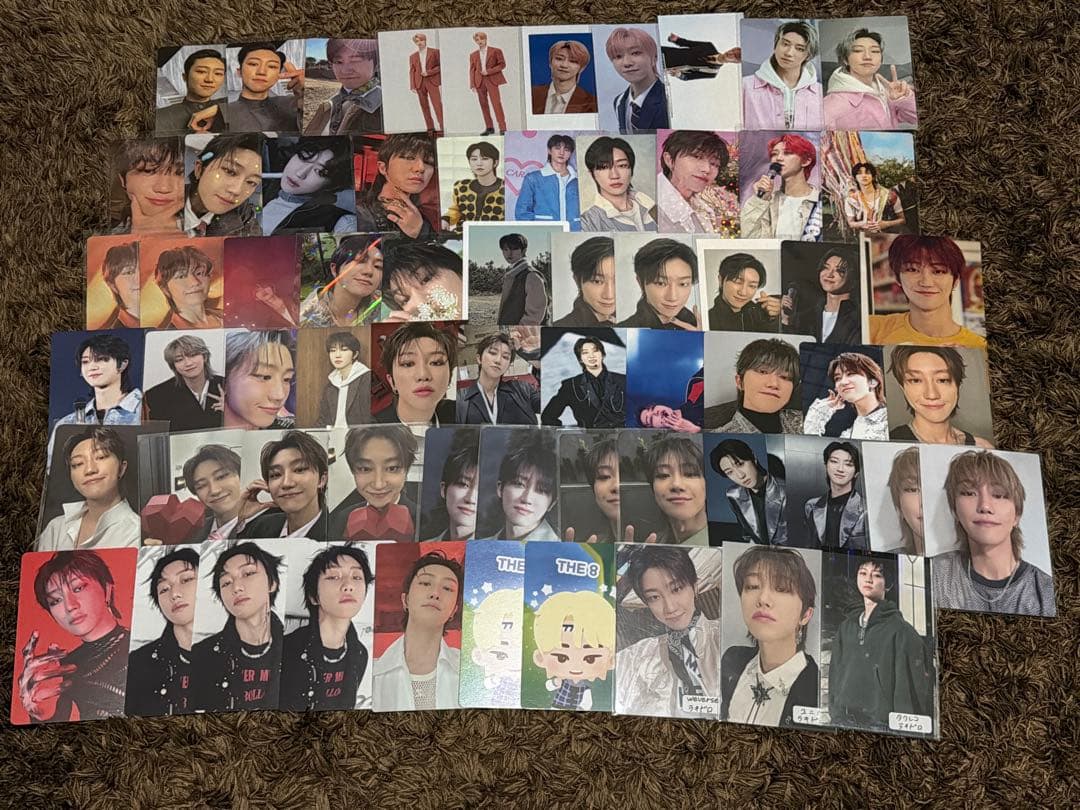 SEVENTEEN 　公式　特典　グッズ　トレカ　全メンバー　1000点以上