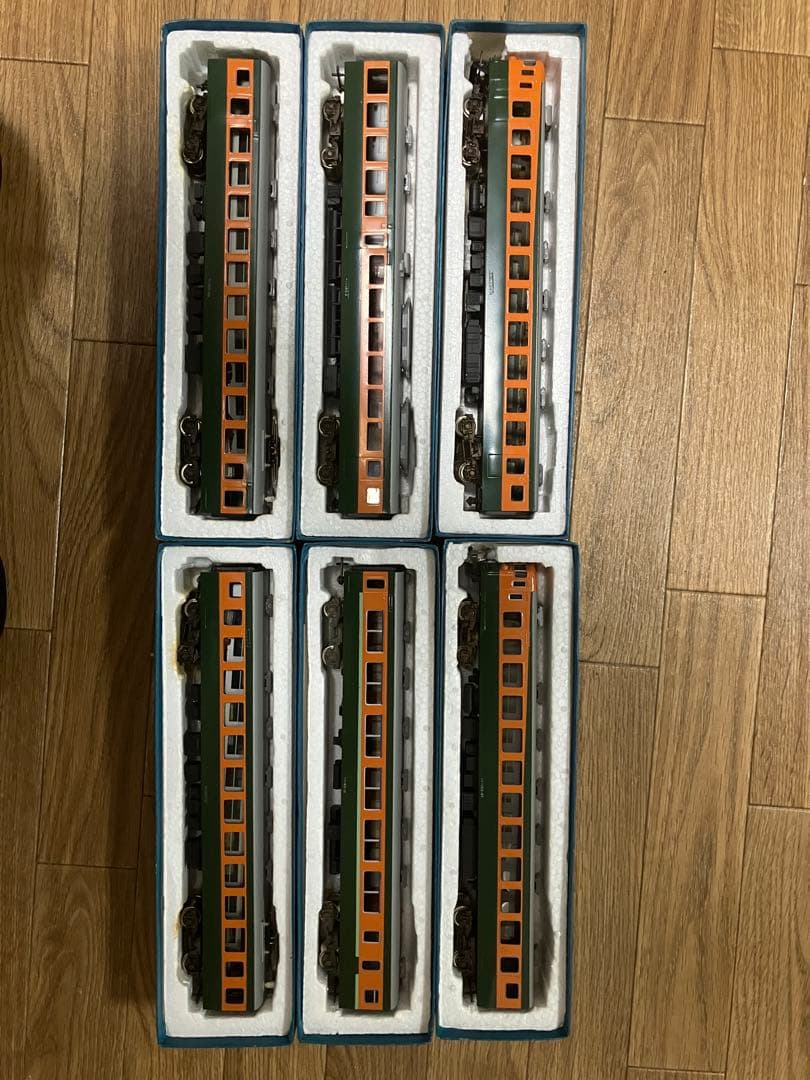 鉄道模型 6両セット オレンジグレー