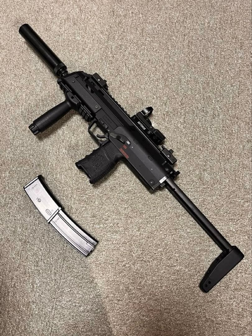 東京マルイ　MP7 電動　バッテリー、MOSFETカスタム