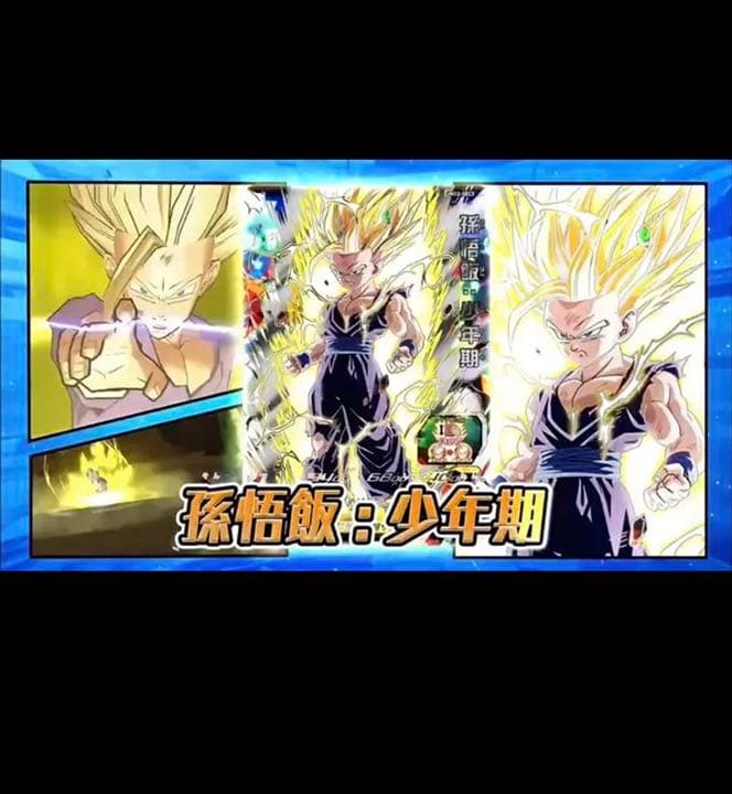 ドラゴンボールヒーローズUM12孫悟飯少年期