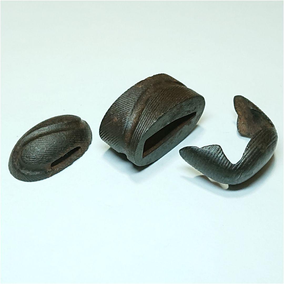 刀装具 縁頭 鐺 鉄地 山道図 肥後 薩摩 水戸