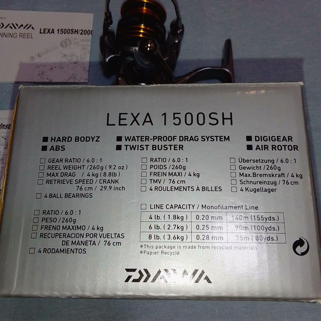 【未使用品】DAIWA LEXA 1500SH スピニングリール 逆輸入版