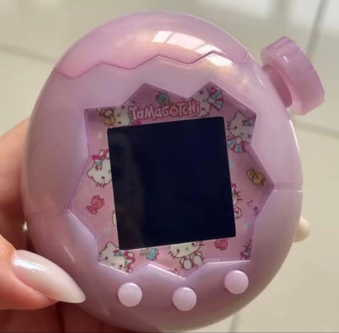 残り1点！たまごっちパラダイス　ケースカバー　交換用　カスタム部品　パールピンク