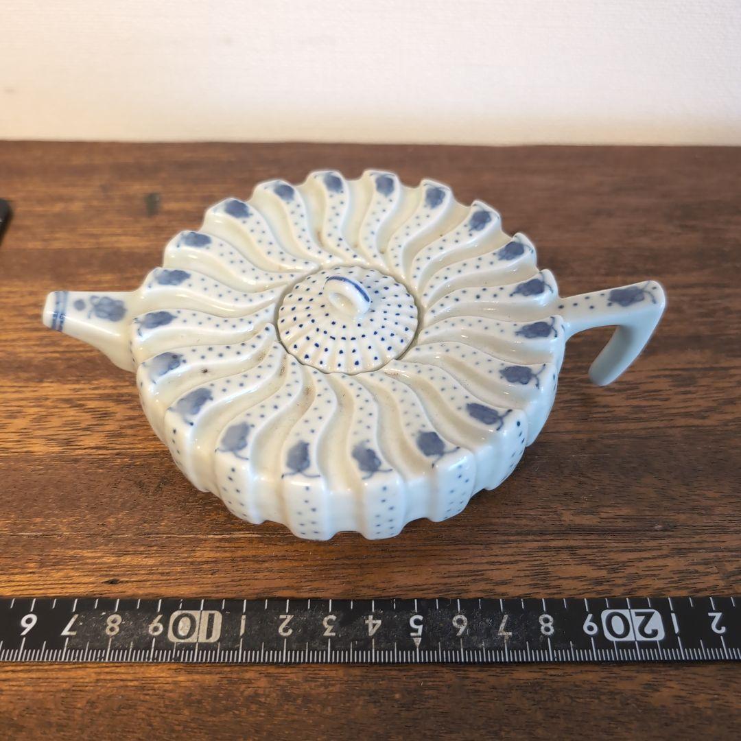 古染付　水差水滴　急須　大清雍正年製銘　書道具　骨董アンティーク工芸品　中国古玩