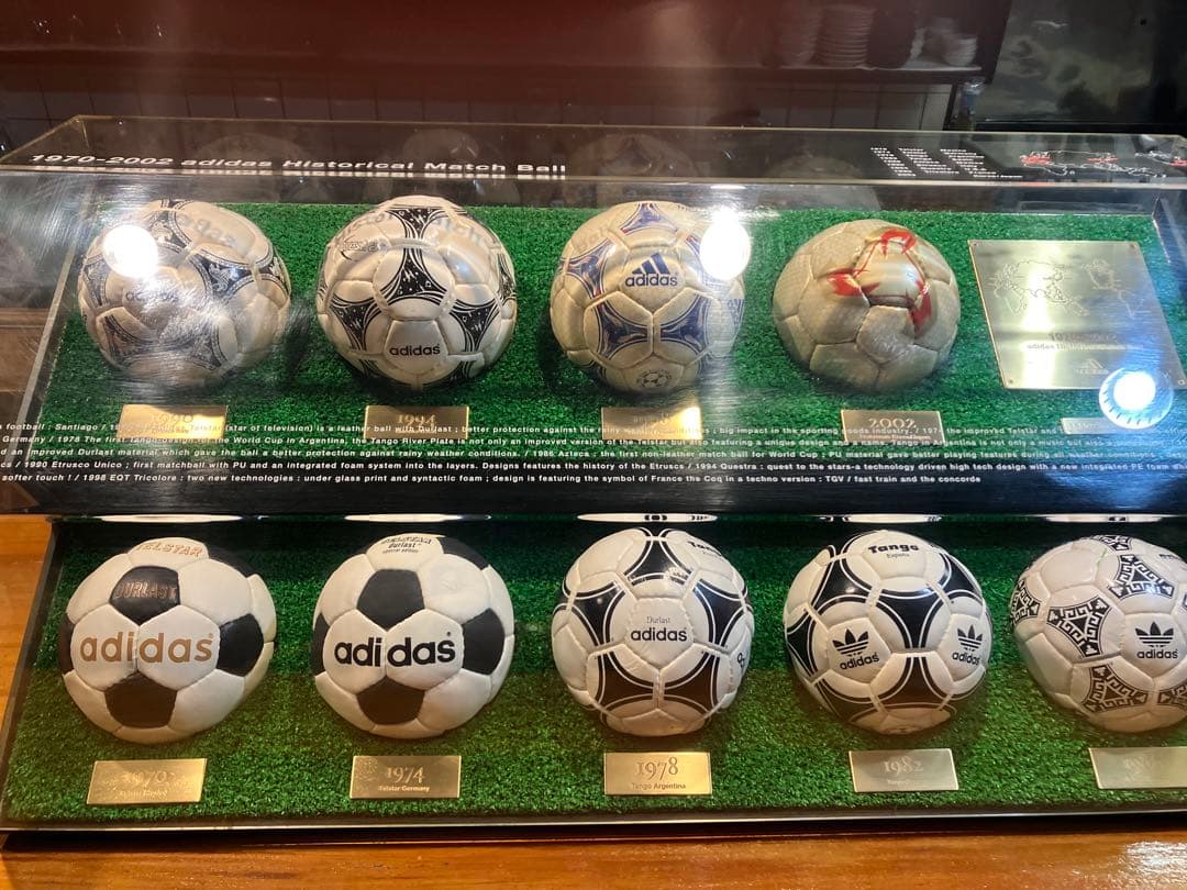 日韓W杯記念ボール ヒストリカルマッチボール9個セット限定品