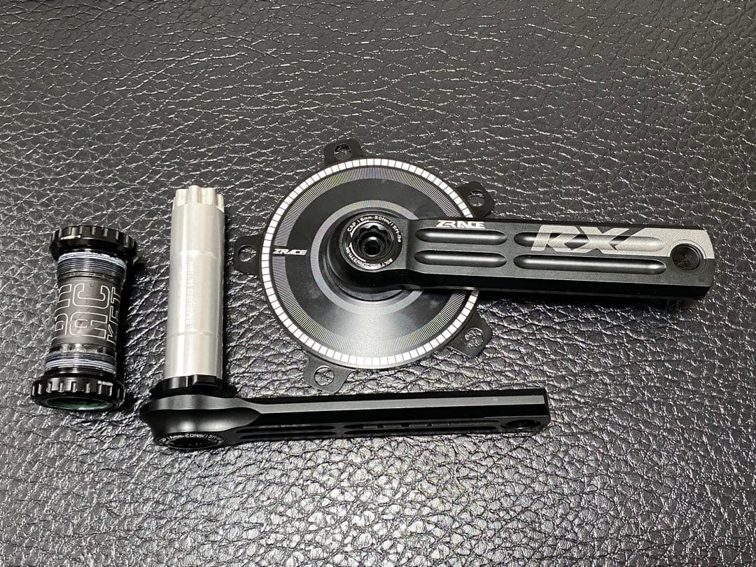 【未使用】ZRACE ピストクランク 165mm PCD144 おまけ付き