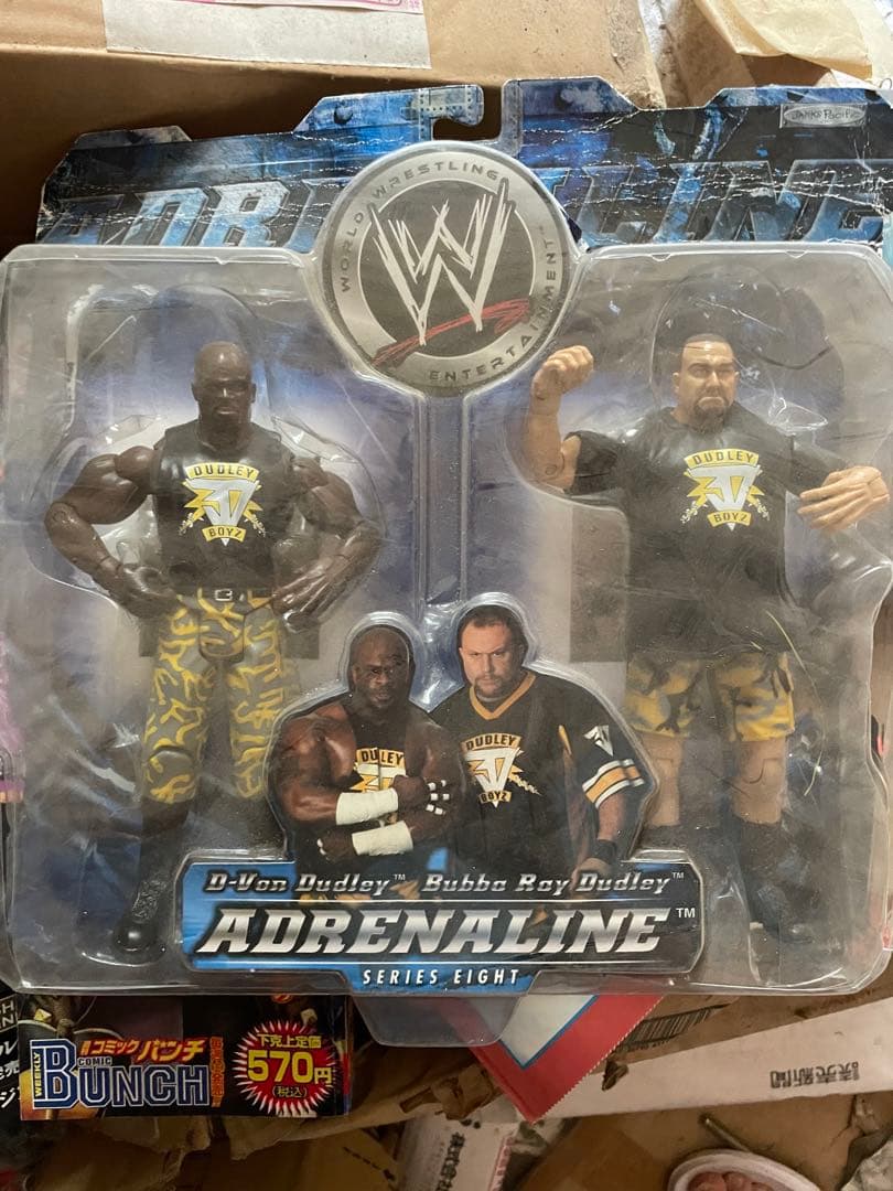 WWE ジャックス　アドレナリンシリーズ　ダッドリーボーイズ　新品未使用未開封