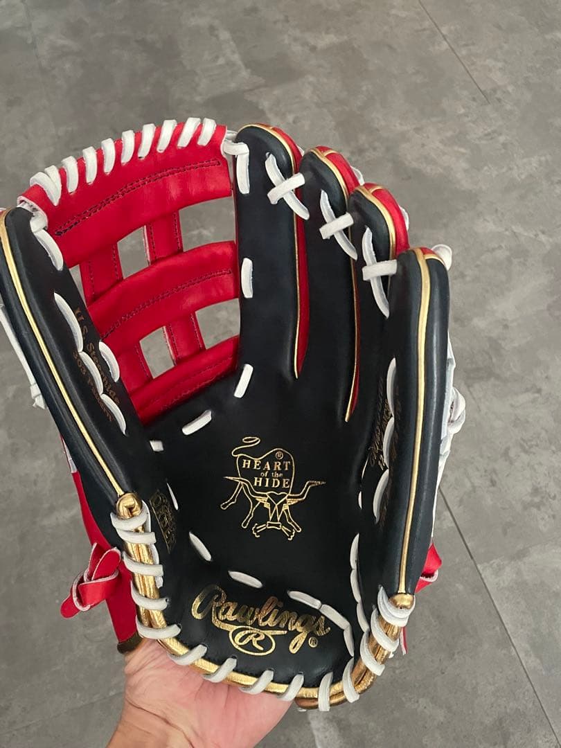 (新品未使用)ブレーブス　アクーニャjr同モデル　外野手用グローブ