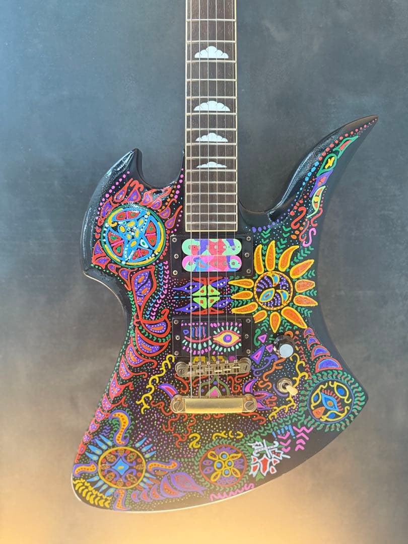 hide ヒデ　サイケペイント　モッキンバード　tonny smithベース
