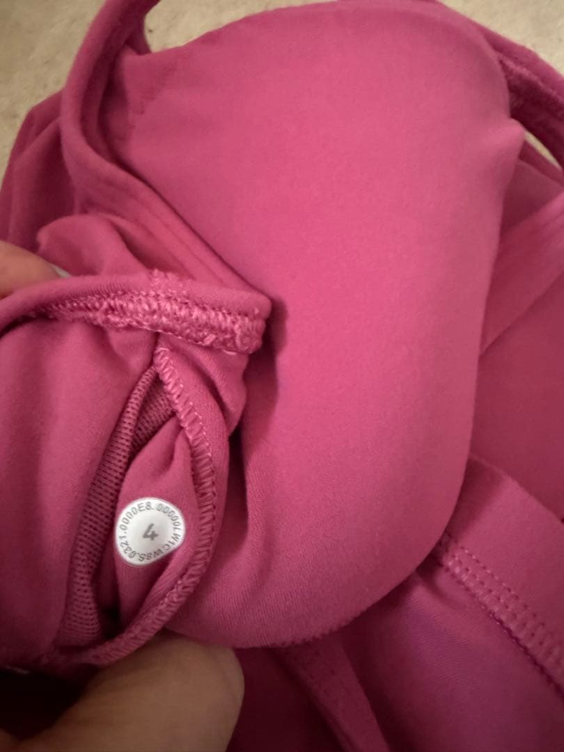 Lululemon ヨガウェアセット ピンク サイズ4