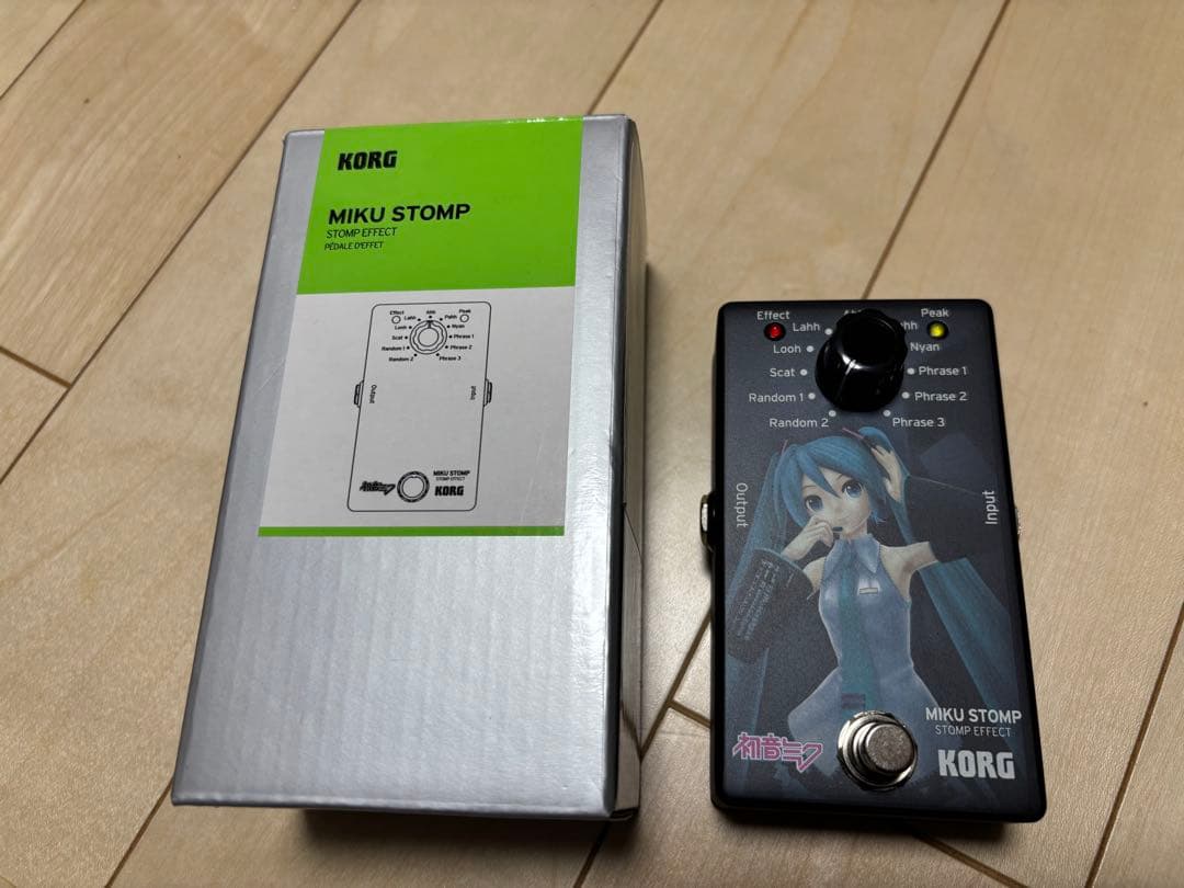 KORG MIKU STOMP 初音ミク エフェクター ミクストンプ