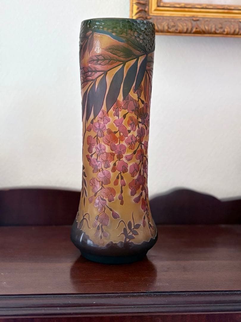 亀井治美　幻彩琳花瓶