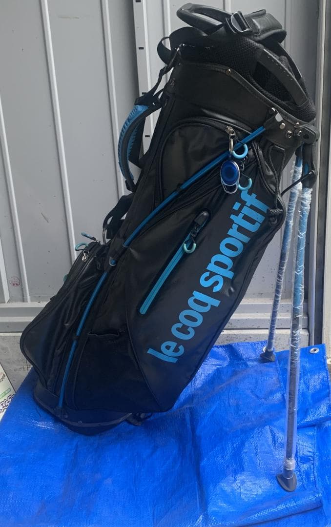 le coq sportif ルコック スタンドキャディバッグ 現状品!!