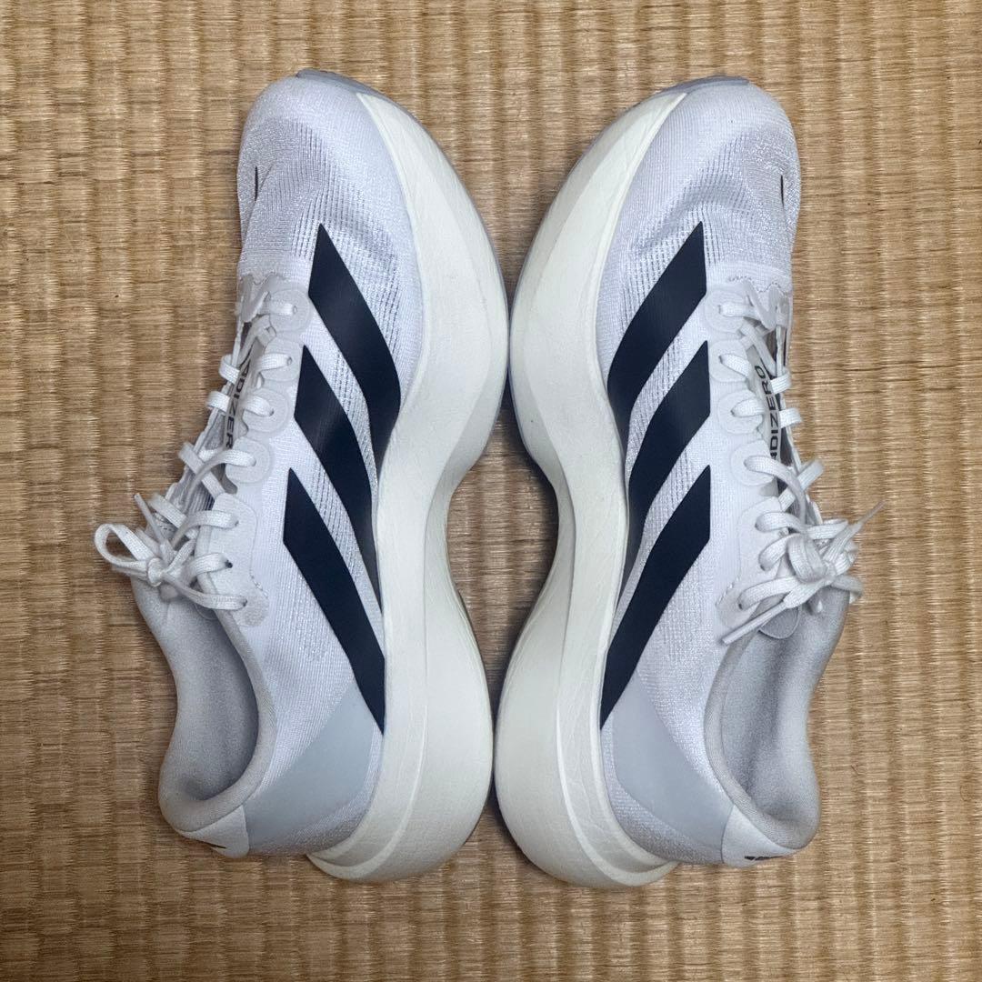 adidas アディゼロ EVO SL ホワイト 27.0cm