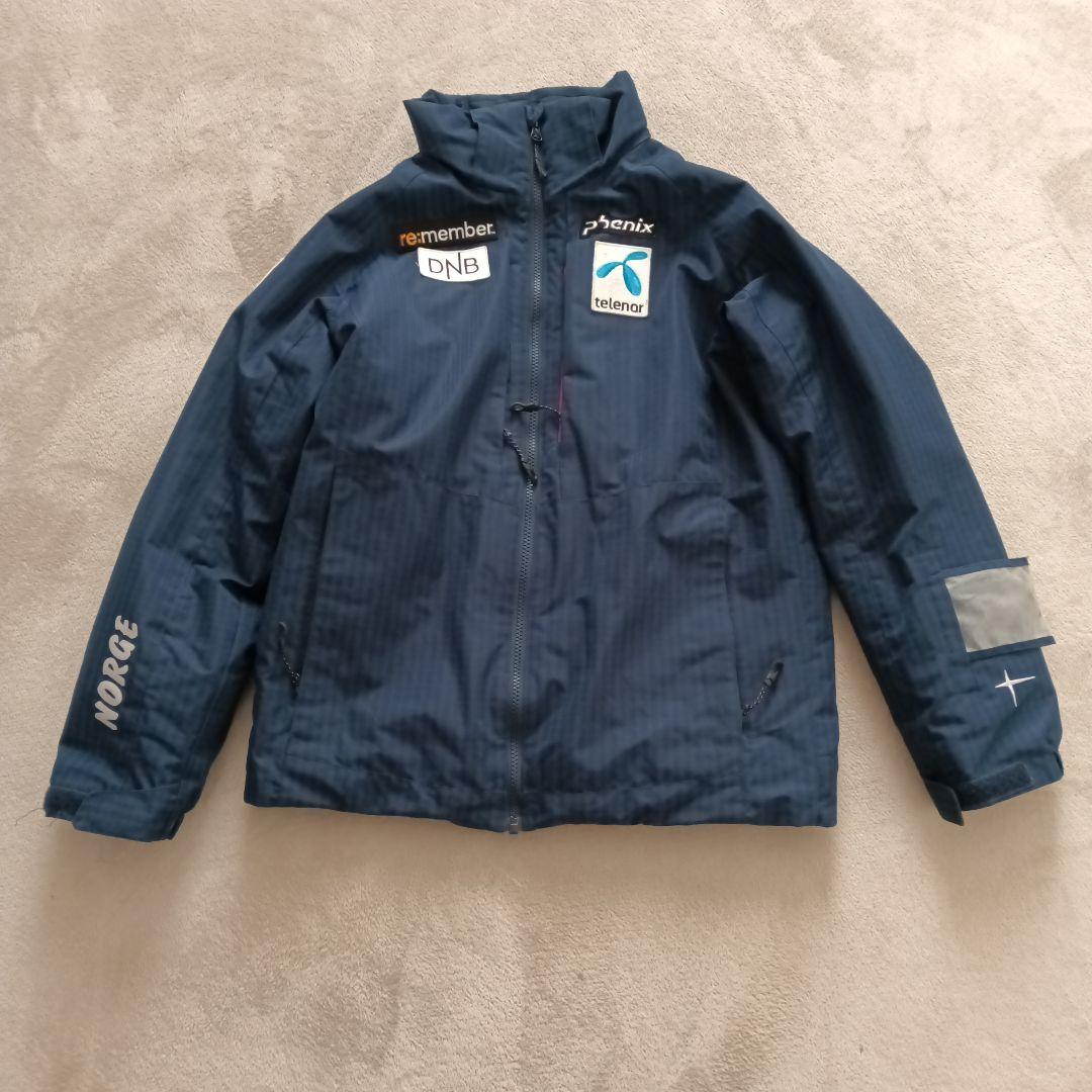 Phenix （フェニックス）160cm　スキーウェア ネイビー/赤