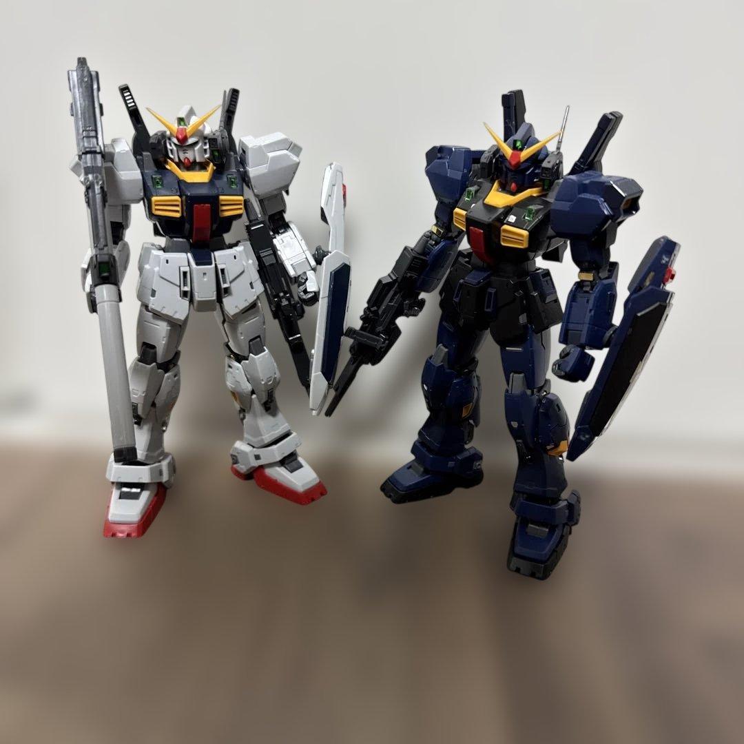 RGガンダムマークIIエゥーゴ＆ティターンズ＆未組み立て新品Gディフェンサー