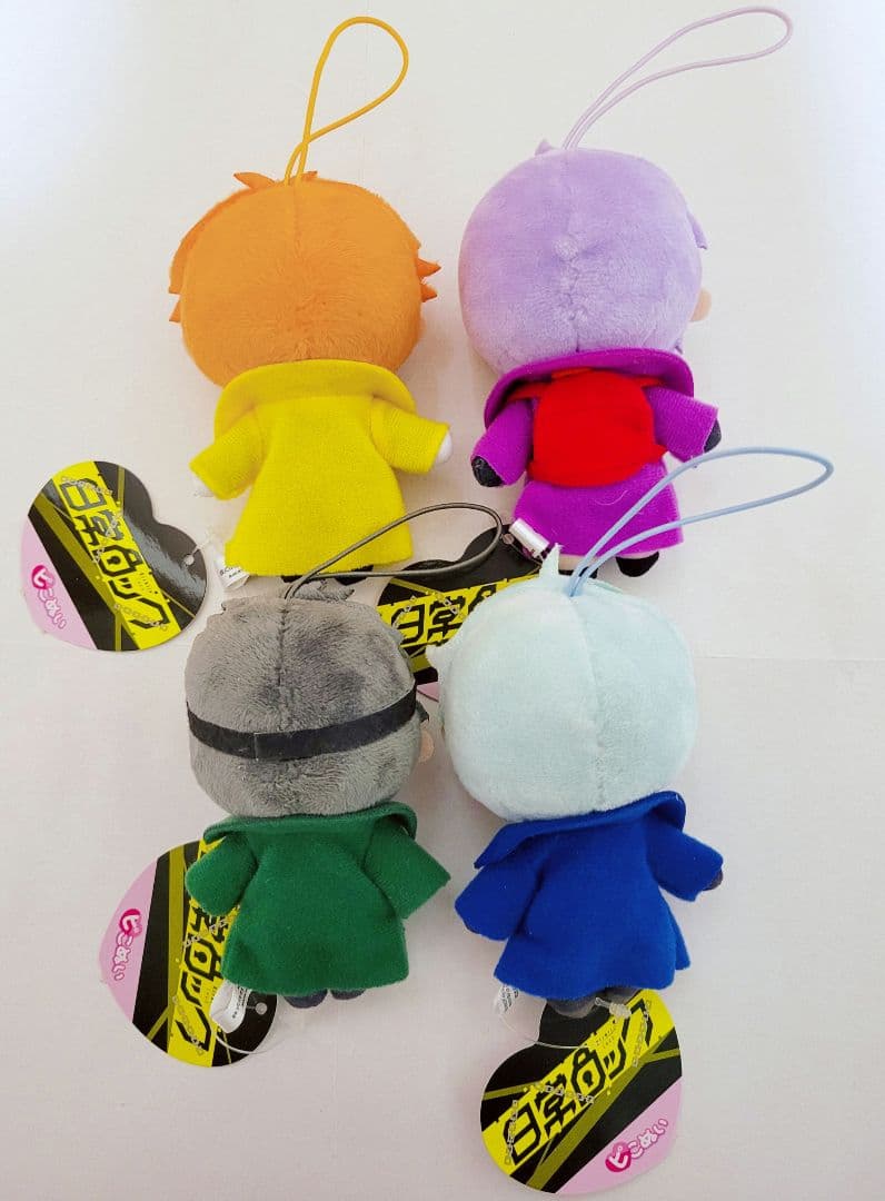 日常ロック ぬいぐるみ＆缶バッチ　コンプリートセット