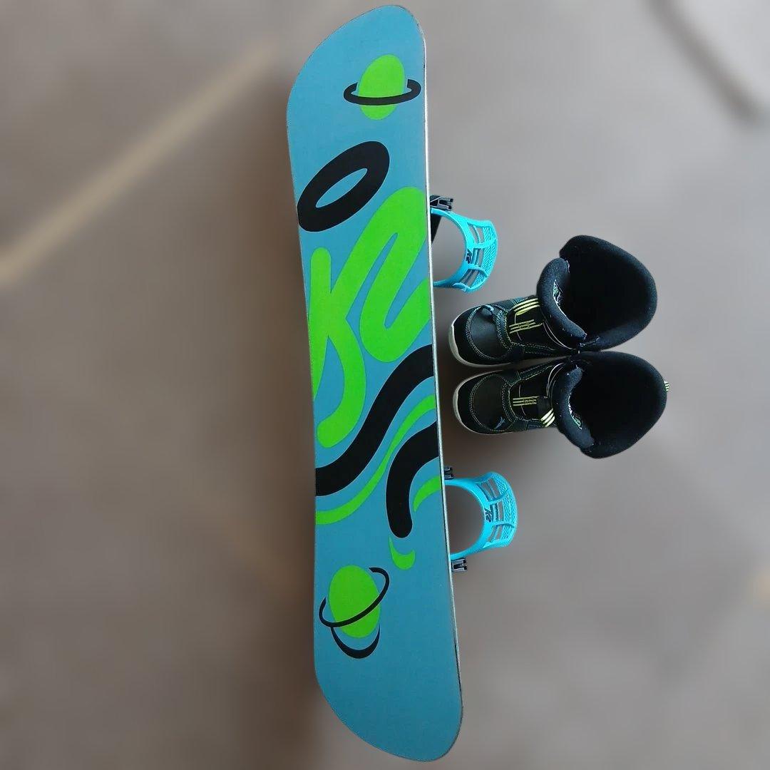 K２ MINI TURBOキッズ スノーボード ビンディング ブーツ ３点セット