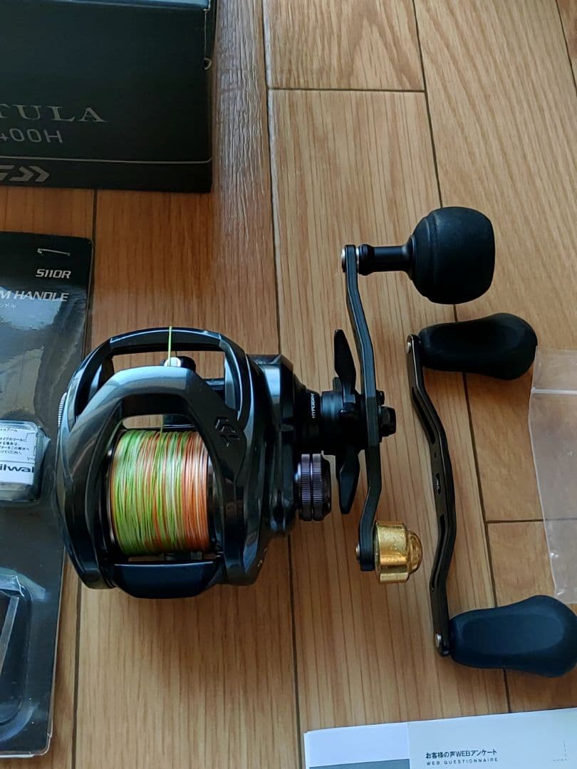 ダイワ DAIWA タトゥーラTW 400H 右ハンドル