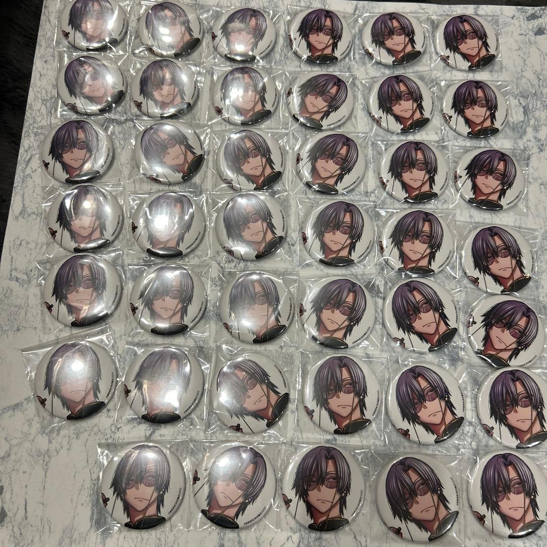 桃源暗鬼 C107 コミケ アフコミ 缶バッジ 朽森紫苑41個セット