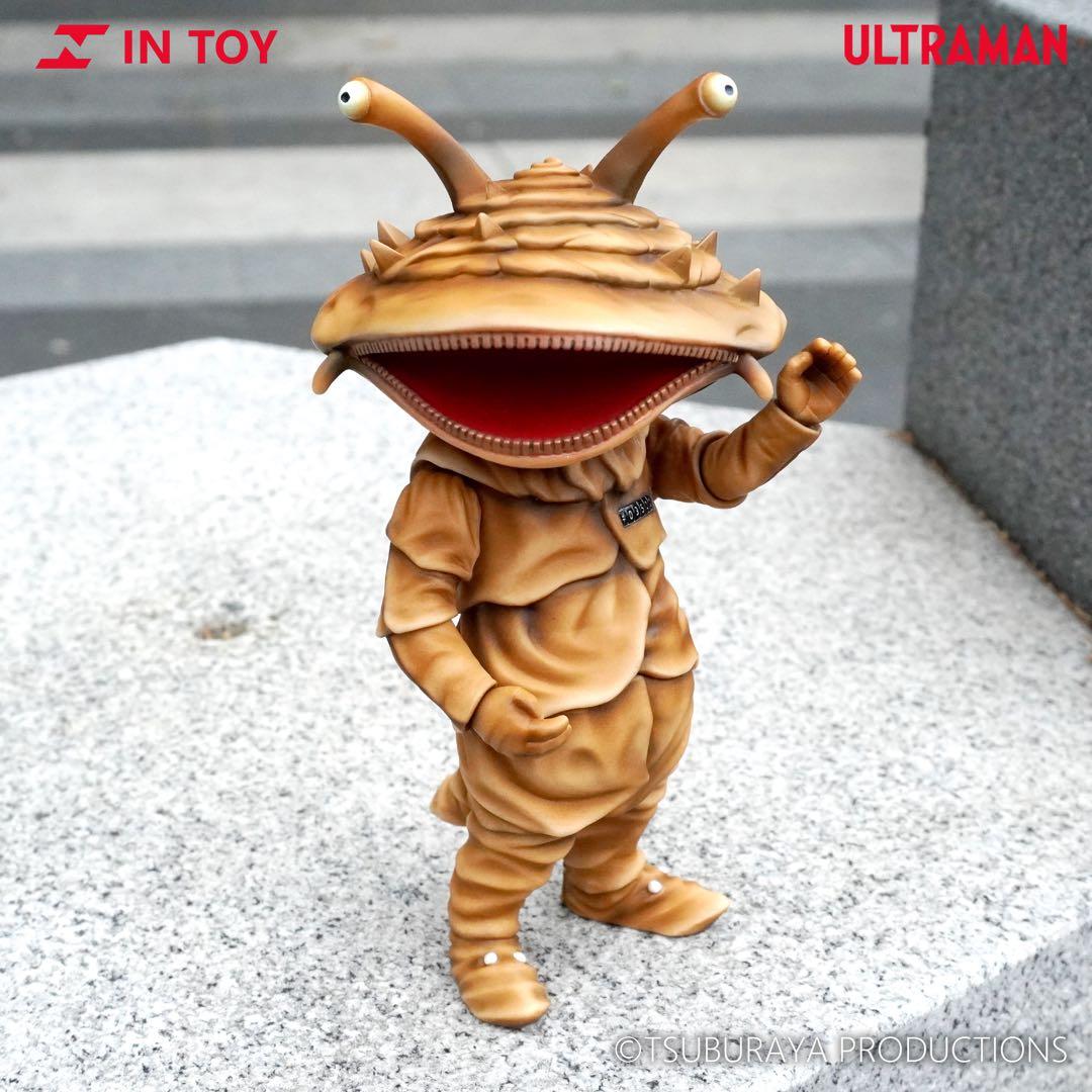 ソウルバトルシリーズ　カネゴン　ソフビ　怪獣　可動　ソフビ　フィギュア