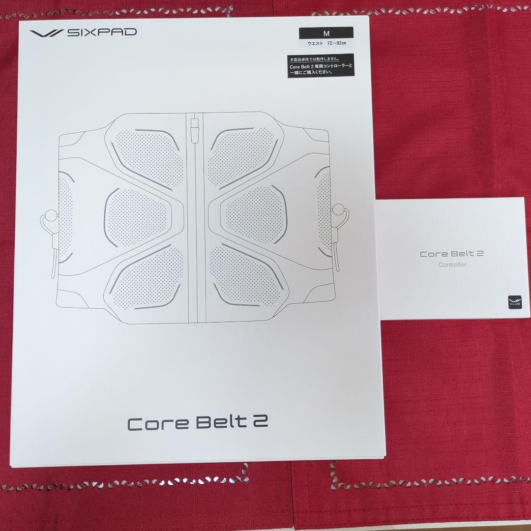 新品未使用 シックスパッド コアベルト2 Mサイズ　専用コントローラー付